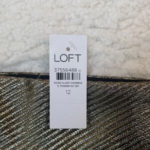 LOFT Women's Bag in Black and Gold